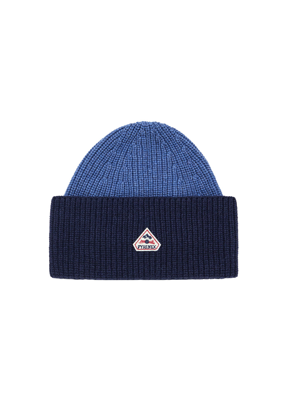 Bonnet enfant Pyrenex Frej en laine Dusty blue-2