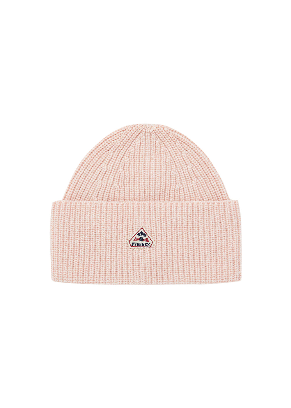 Bonnet enfant Pyrenex Frej en laine Peach whip-2