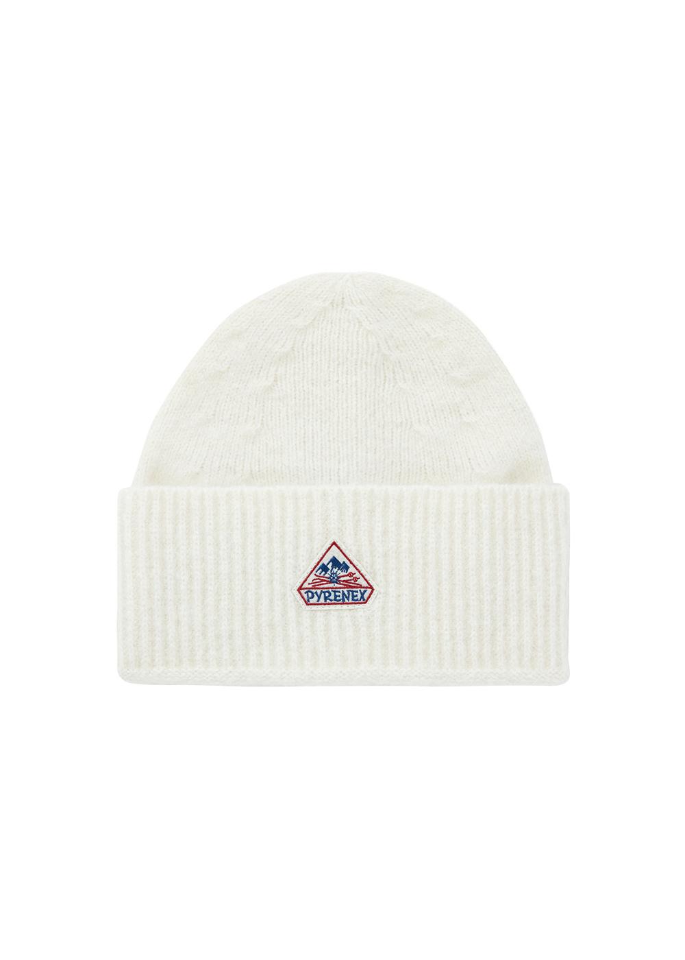 Pyrenex Soazig wool beanie milk-2