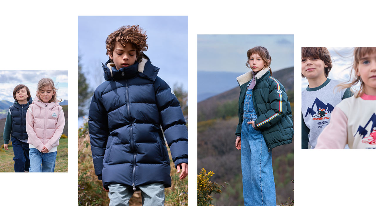 doudounes enfants collaboration bonton pyrenex