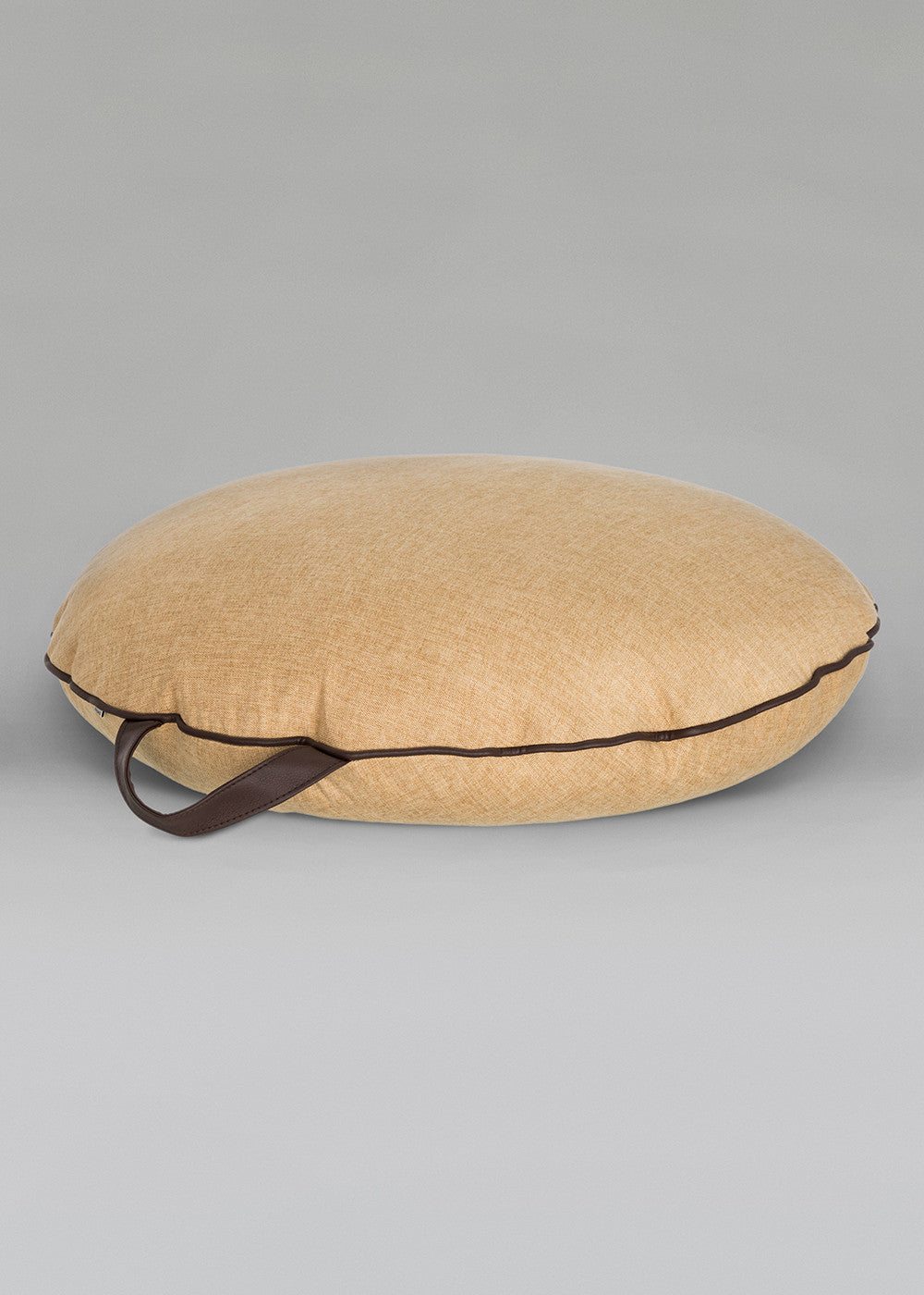 Coussin de sol petit format Curry-1