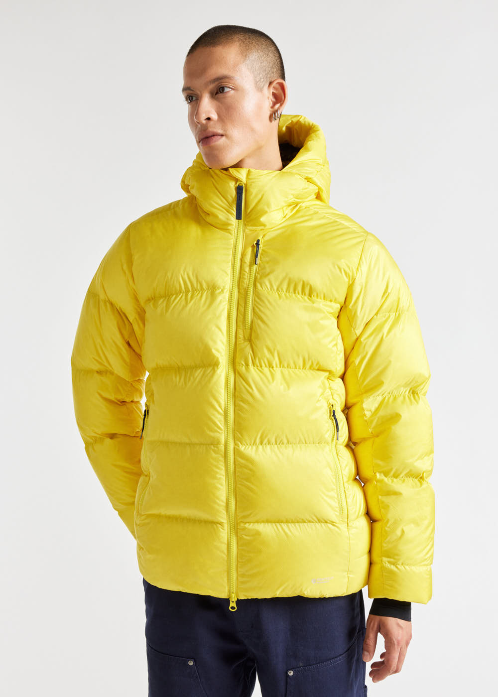 Men's Pyrenex Hudson XP technical alpinism down jacket illuminating-3