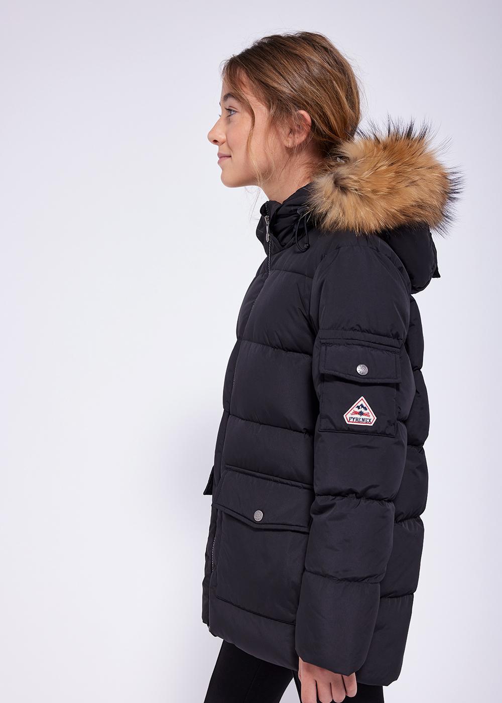 Pyrenex coat with fur hood hotsell