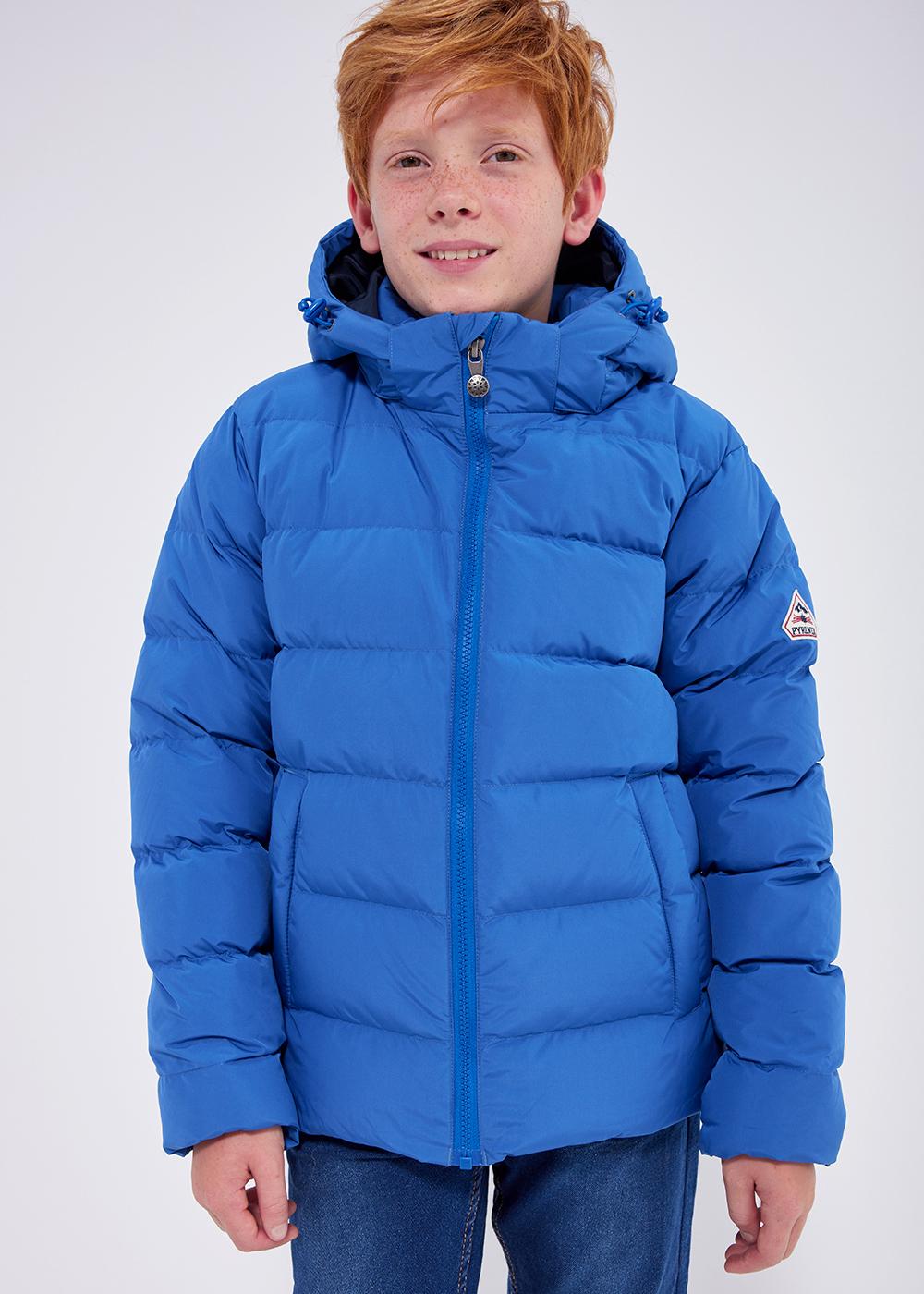 Kids' Pyrenex Spoutnic hooded down jacket adriatic-5