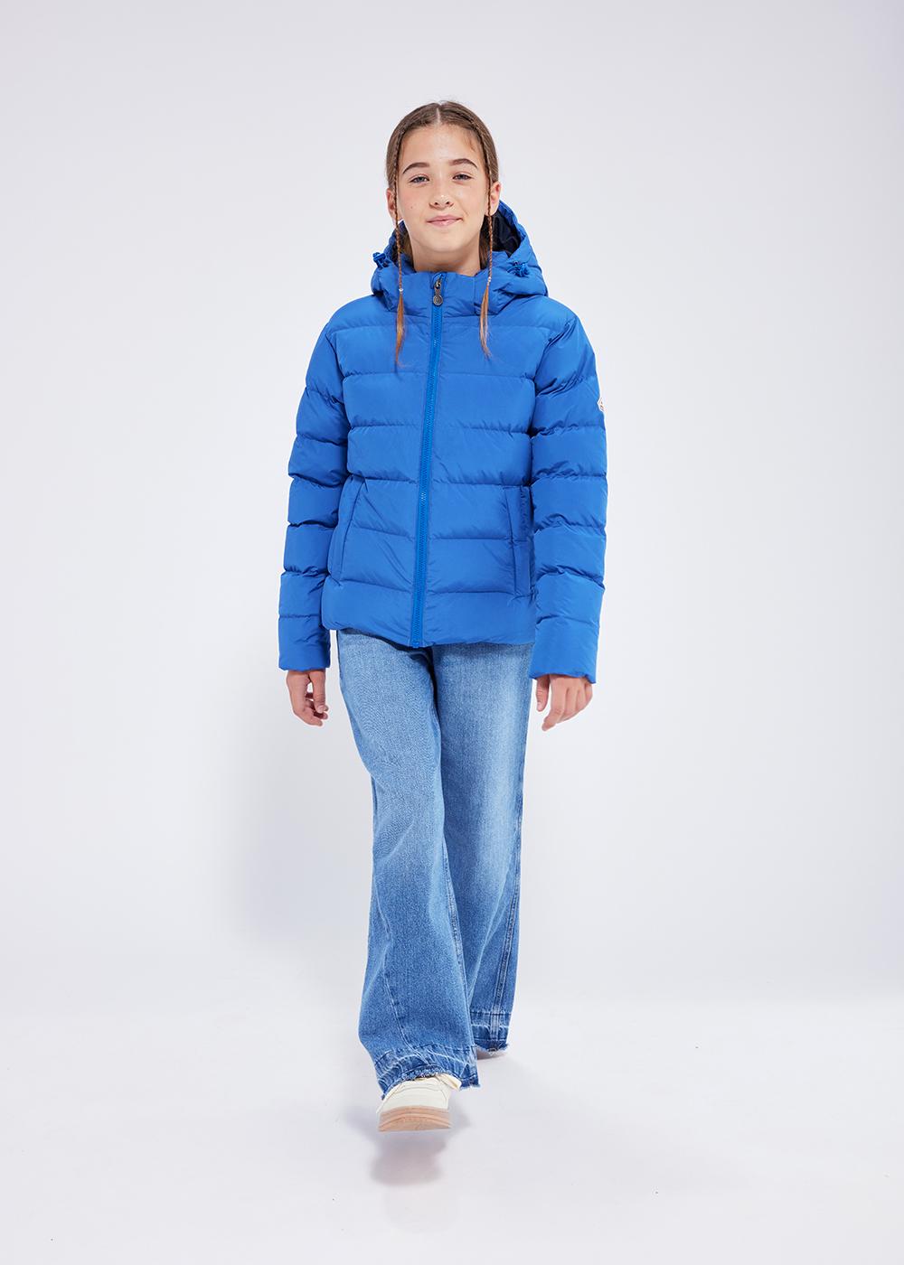 Kids' Pyrenex Spoutnic hooded down jacket adriatic-4