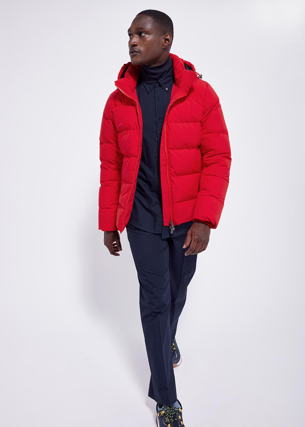 Pyrenex Spoutnic down jacket with removable hood chineese-red-2