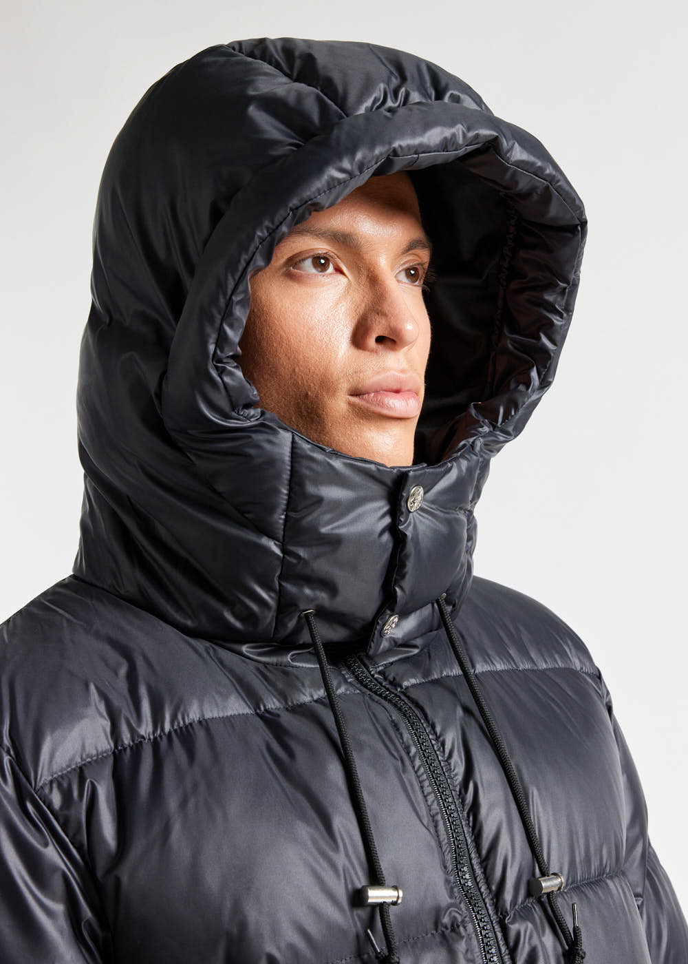 Daunenjacke mit Kapuze für Herren Pyrenex Evolve Black-5