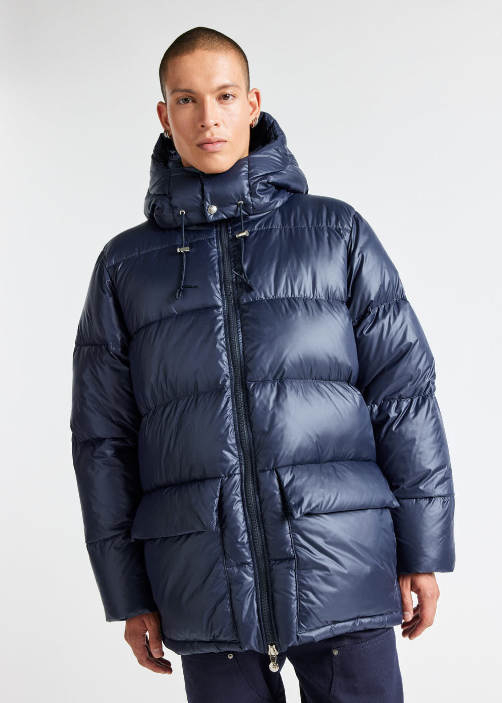 Men winter down jacket with hood Evolve Men EN Pyrenex