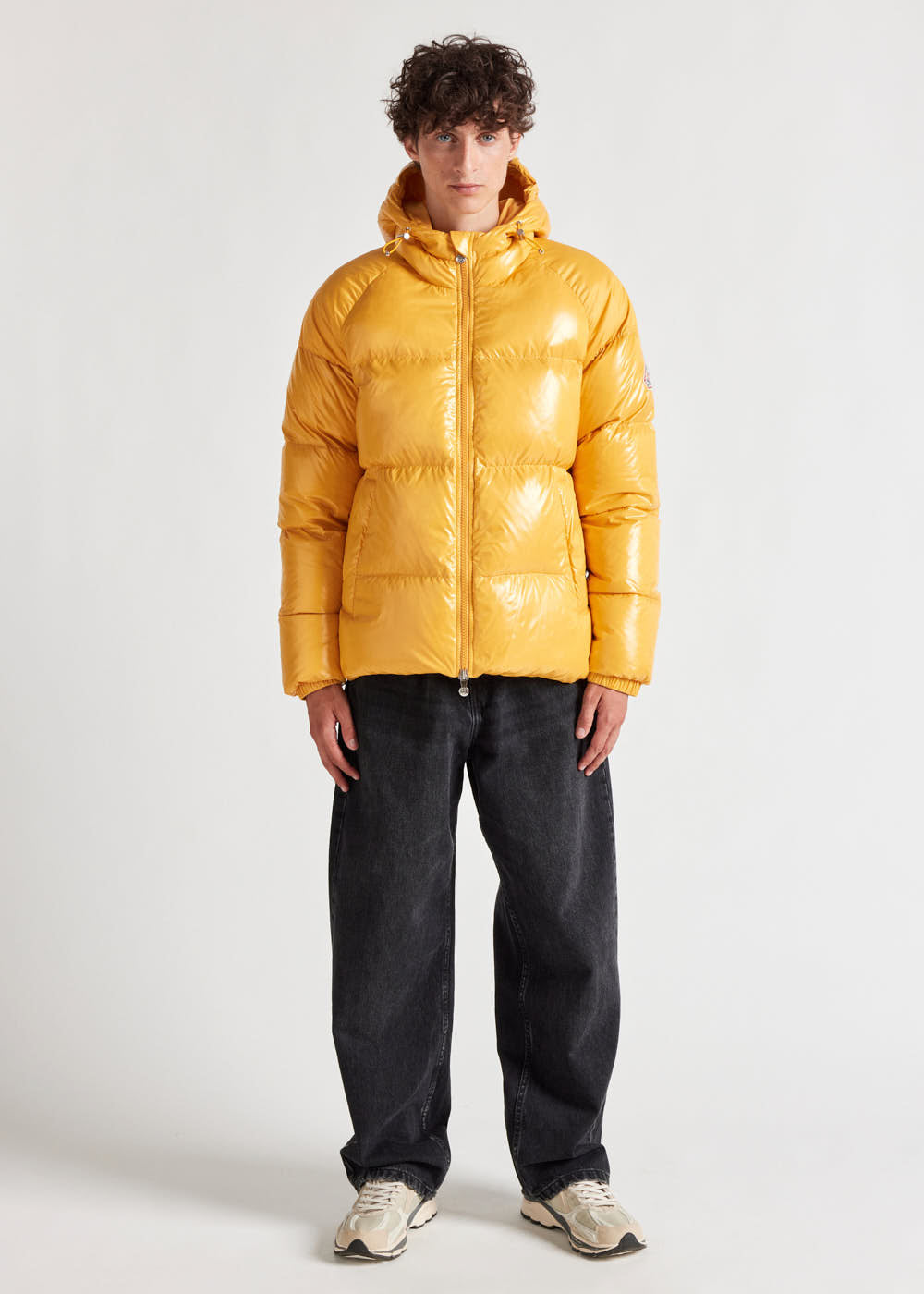 Pyrenex Sten hooded unisex down jacket yolk-1