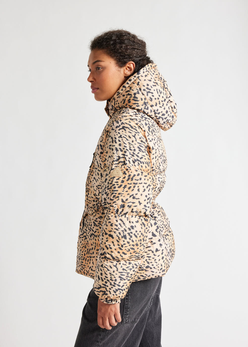 Pyrenex x Roseanna Talitha women down jacket leopard print wild print-5