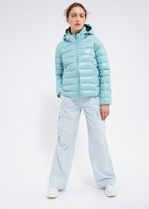 doudoune duvet brillante femme spoutnic aquifer
