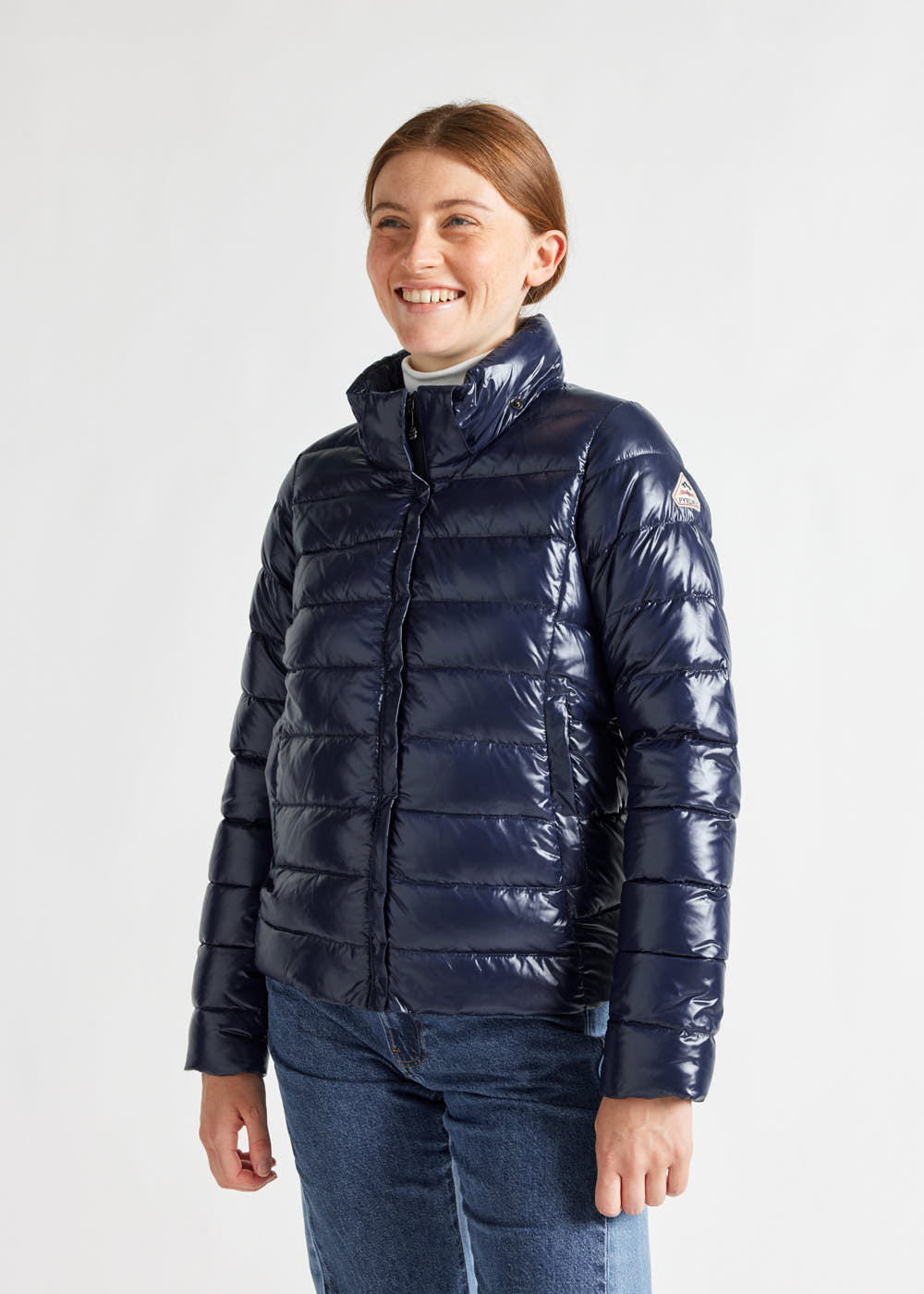 Glänzende Daunenjacke für Damen von Pyrenex Spoutnic Amiral-5