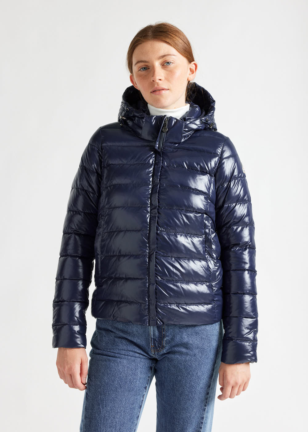 Glänzende Daunenjacke für Damen von Pyrenex Spoutnic Amiral-2