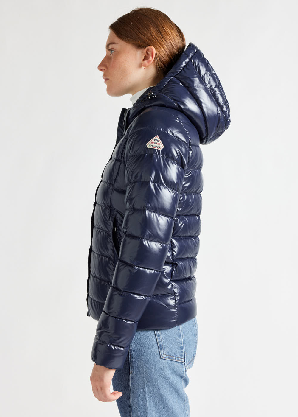 Glänzende Daunenjacke für Damen von Pyrenex Spoutnic Amiral-3