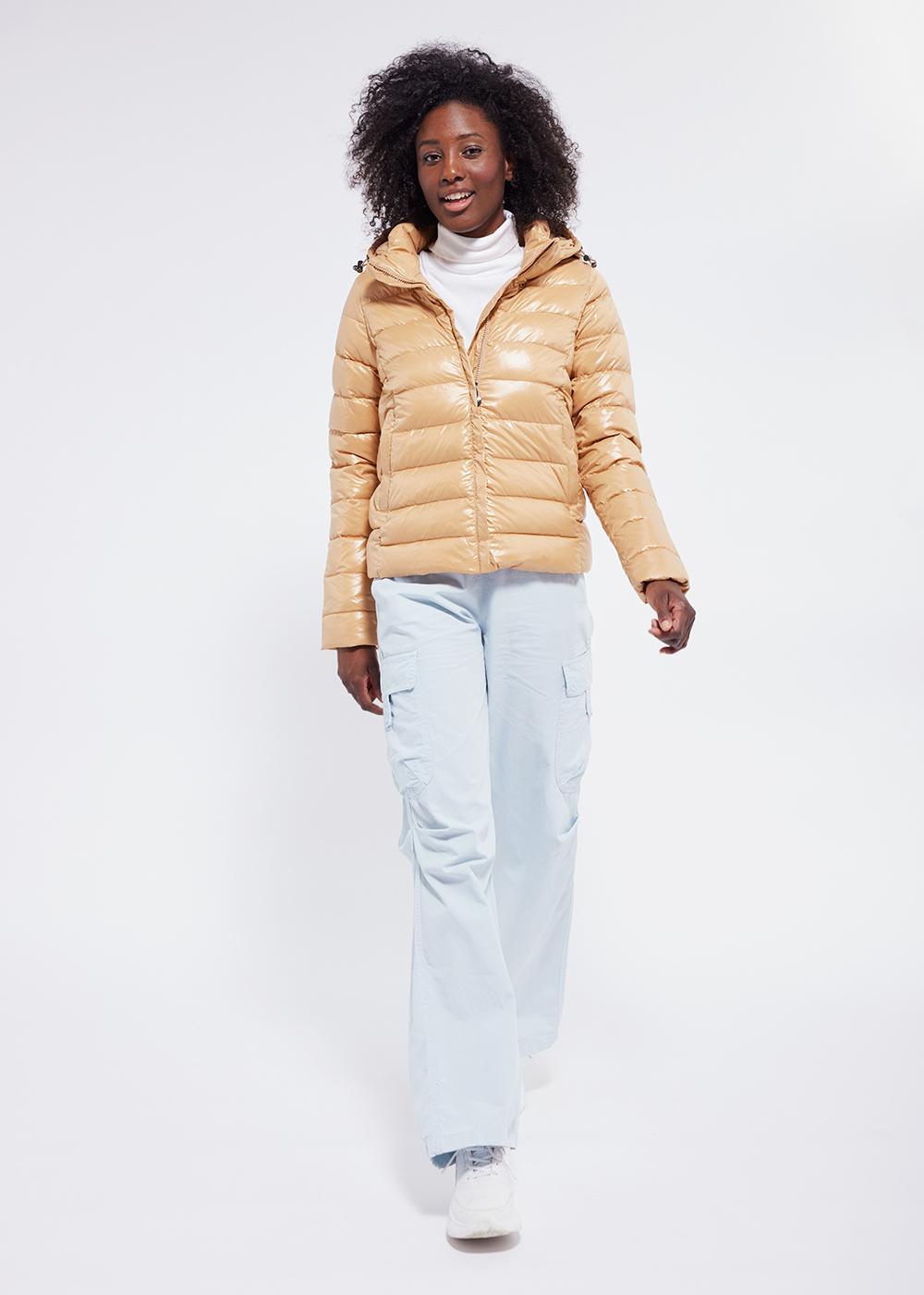 Women shiny winter down jacket Spoutnic | Pyrenex EN