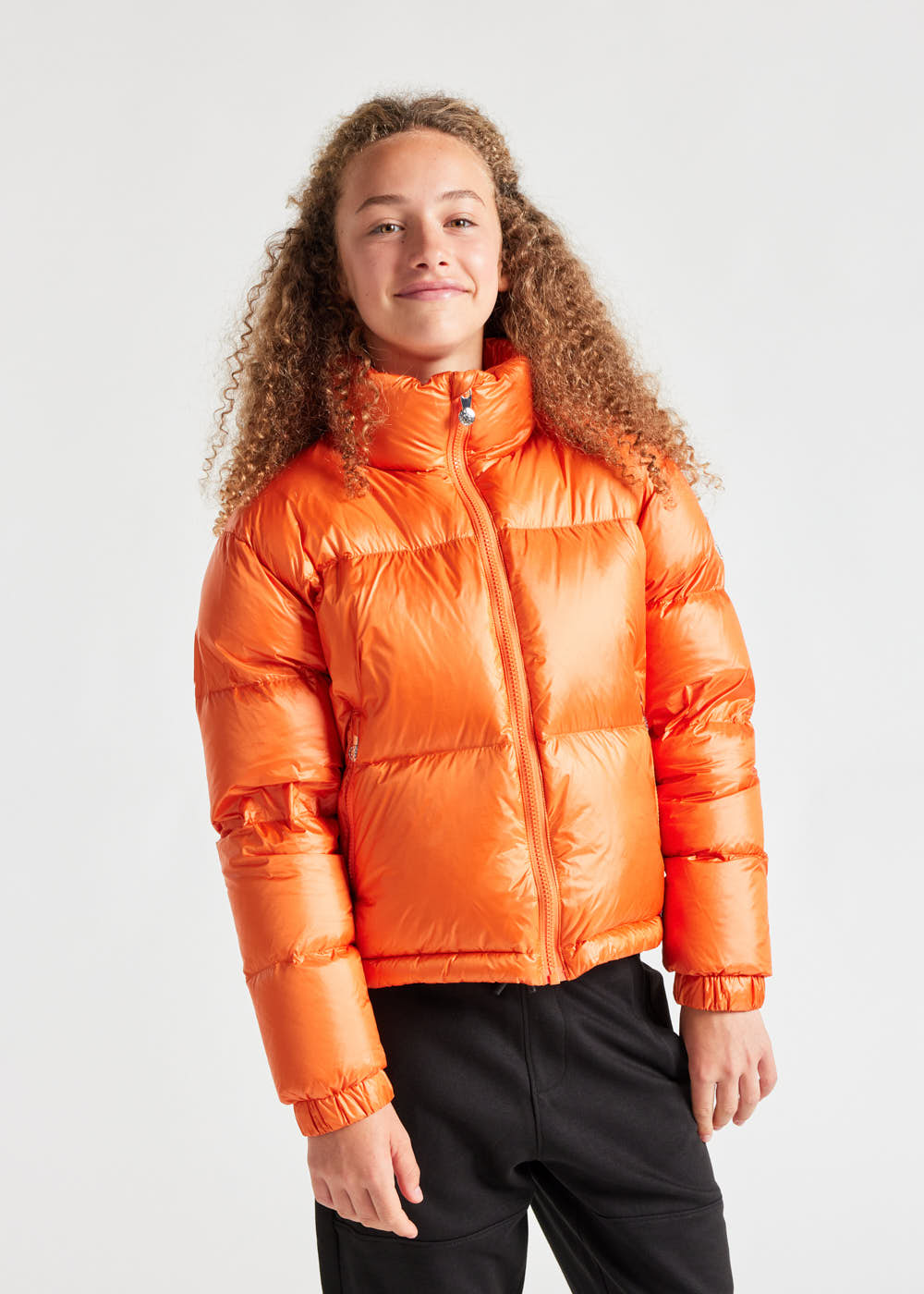 Doudoune brillante pour fille Pyrenex Goldin Clementine-2