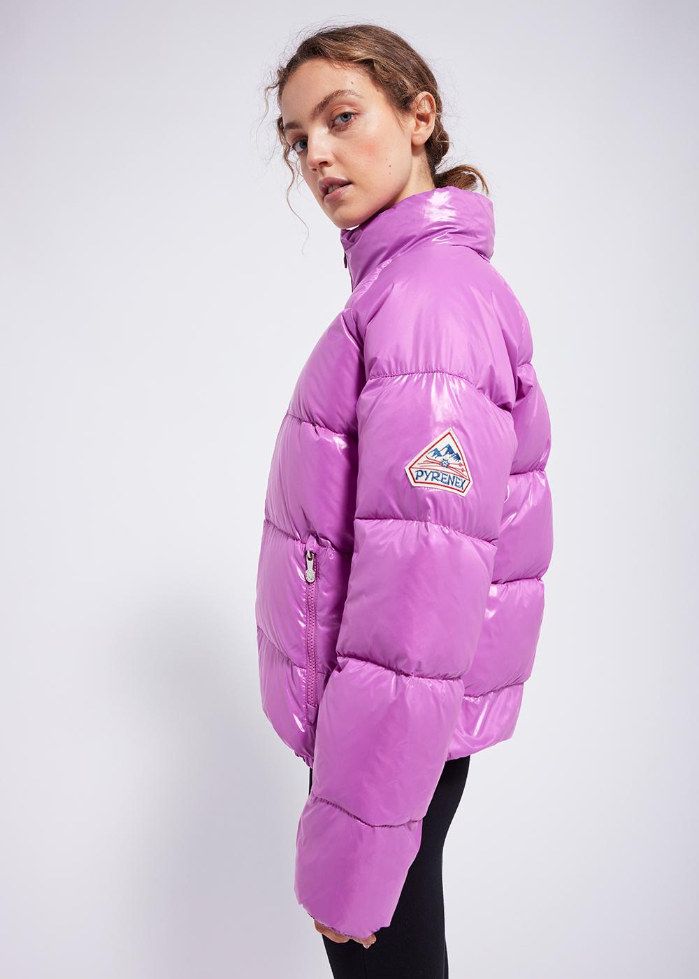 Pyrenex Vintage Mythic Unisex-Daunenjacke Fuchsia-3