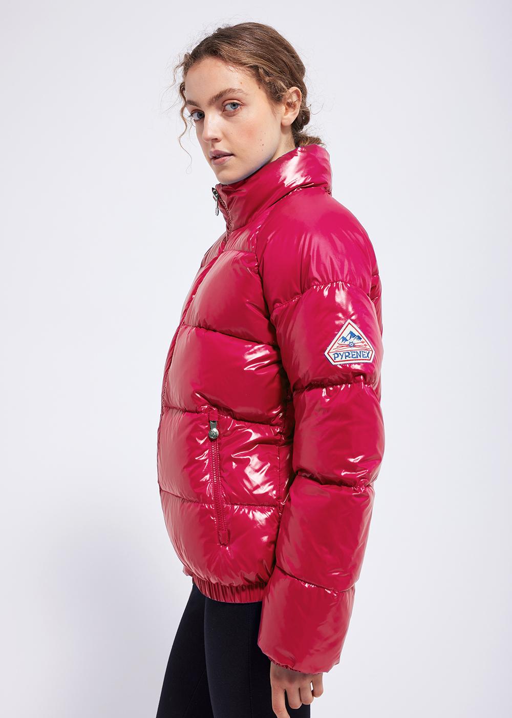 Pyrenex Vintage Mythic Unisex-Daunenjacke Chinesischrot