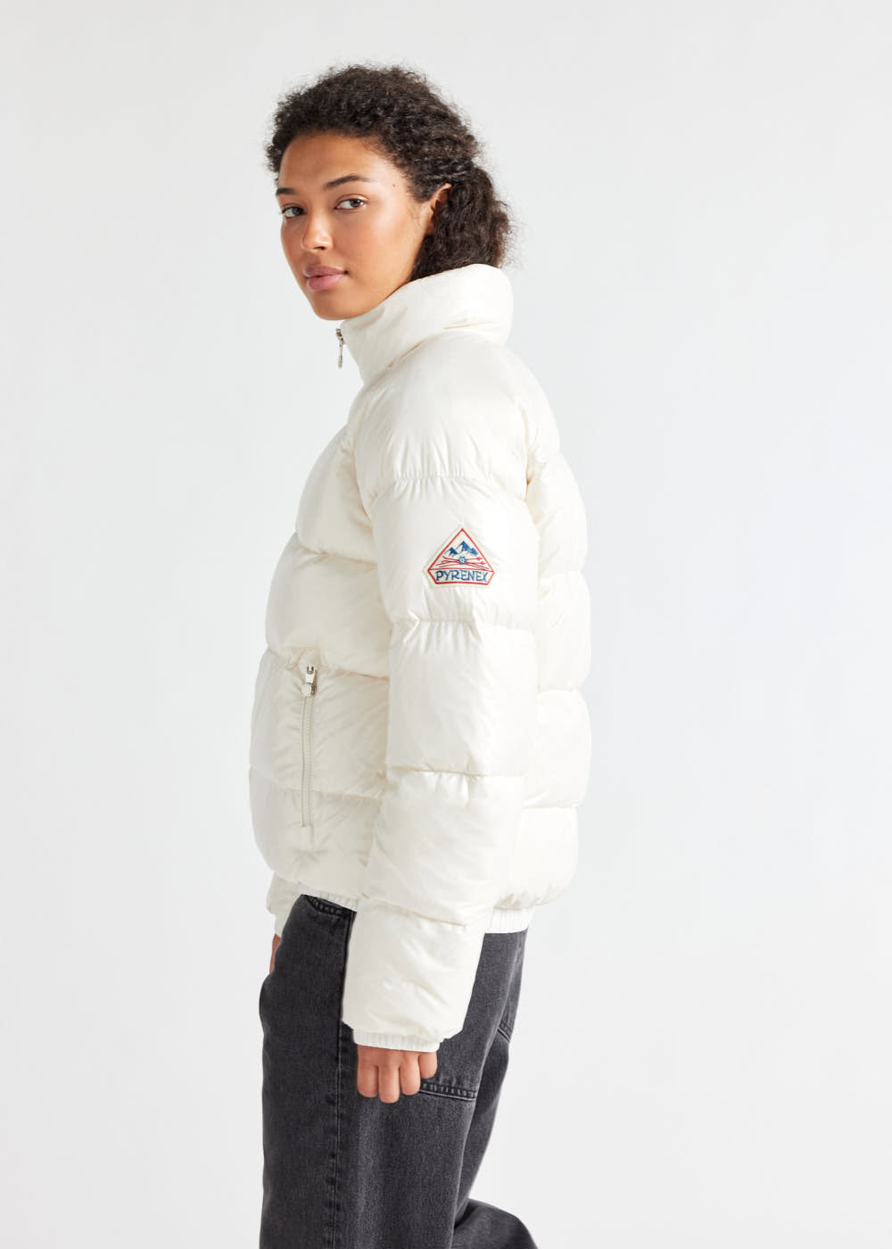 Vintage unisex shiny down jacket Mythic Pyrenex