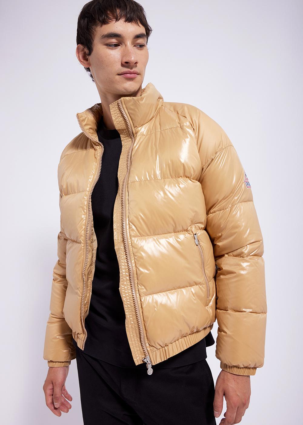 Pyrenex Vintage Mythic unisex down jacket iced-coffee