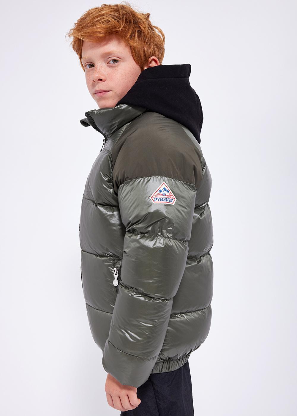 Kids' Pyrenex Vintage Mythic down jacket deep-khaki-4