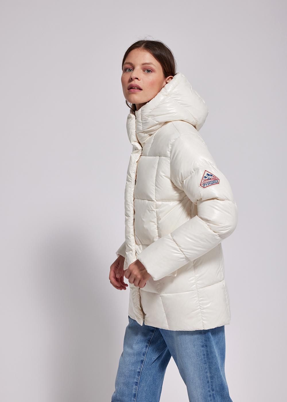 Ellen women down jacket milk-2