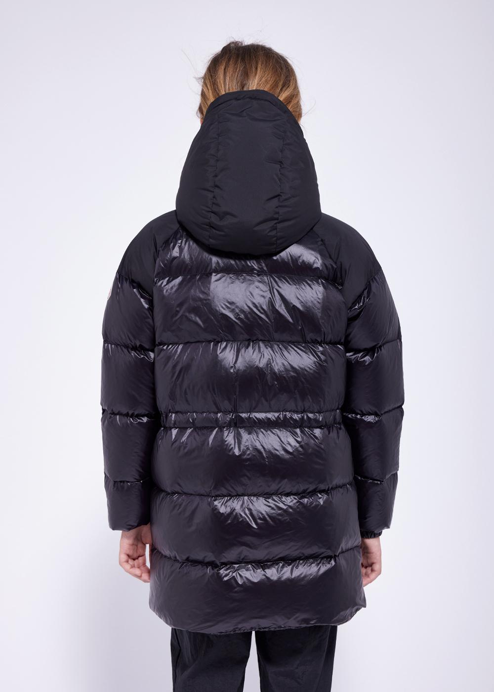 Fusion girl down jacket black-4