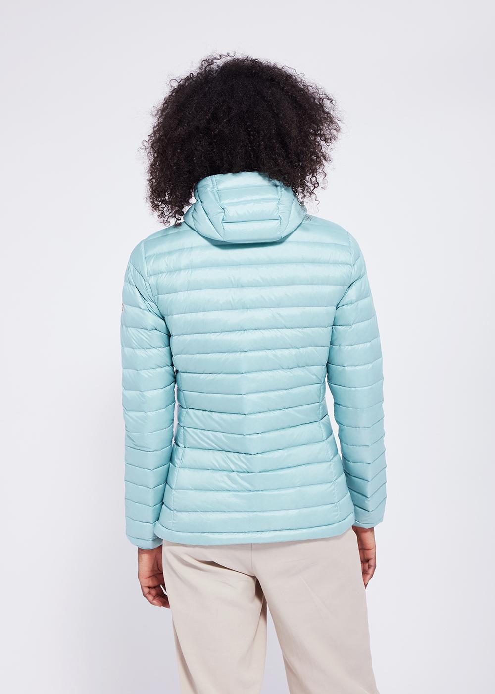 Masha Hooded light down jacket aquifer-4