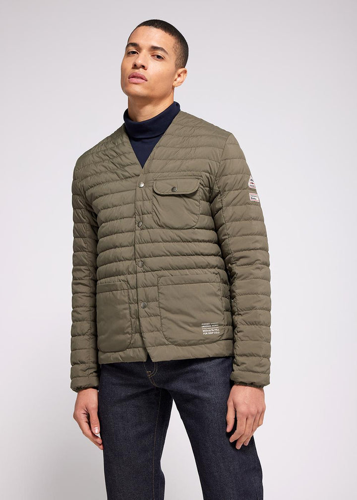 Universal Works light down jacket sauge