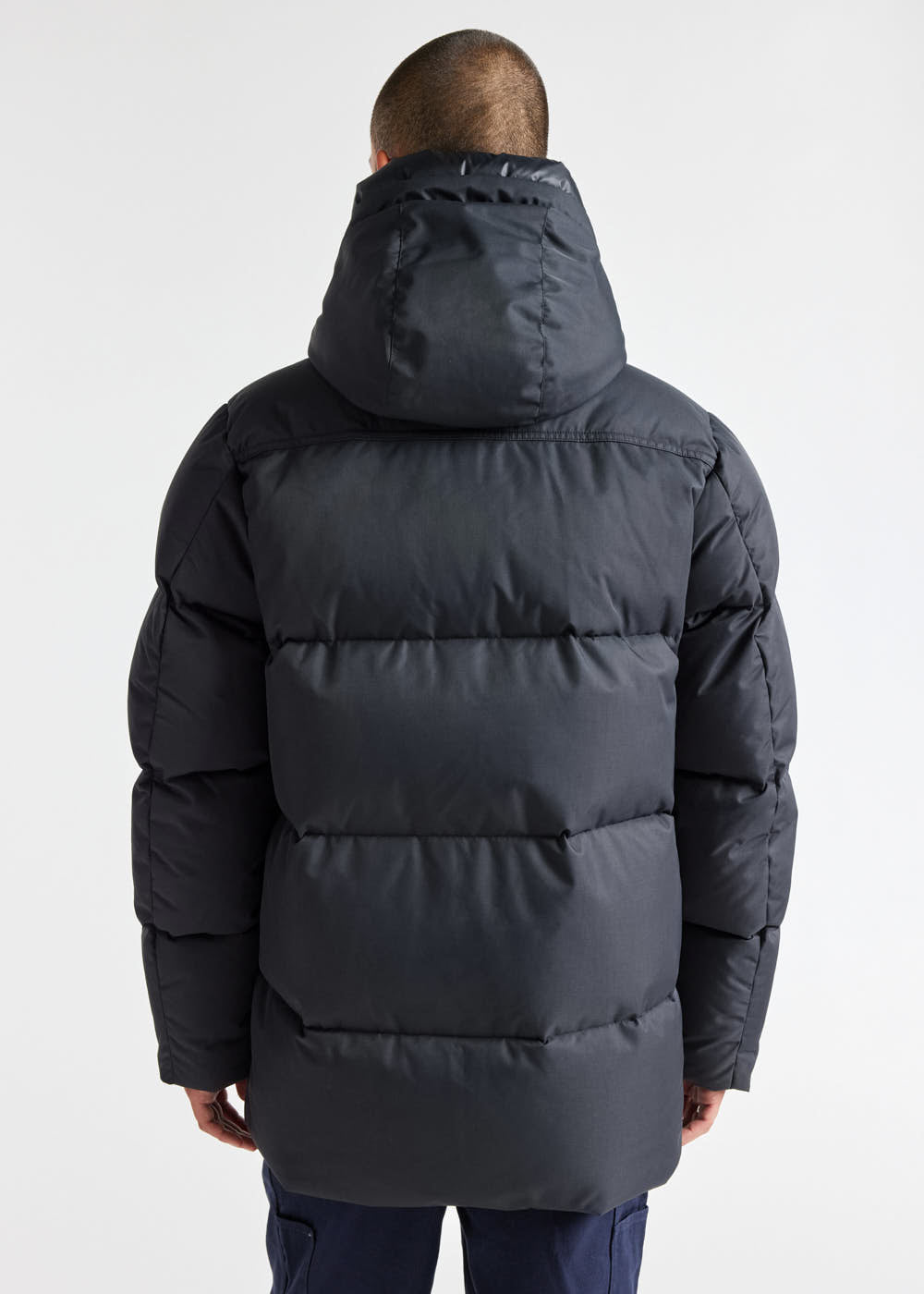 Recycelte Daunenjacke für Herren Pyrenex Phenix Black-4