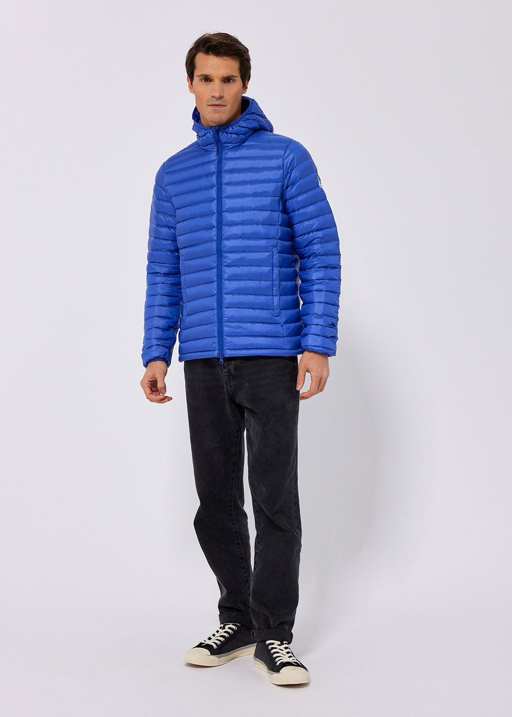 Bruce Hooded sport jacket atlantic