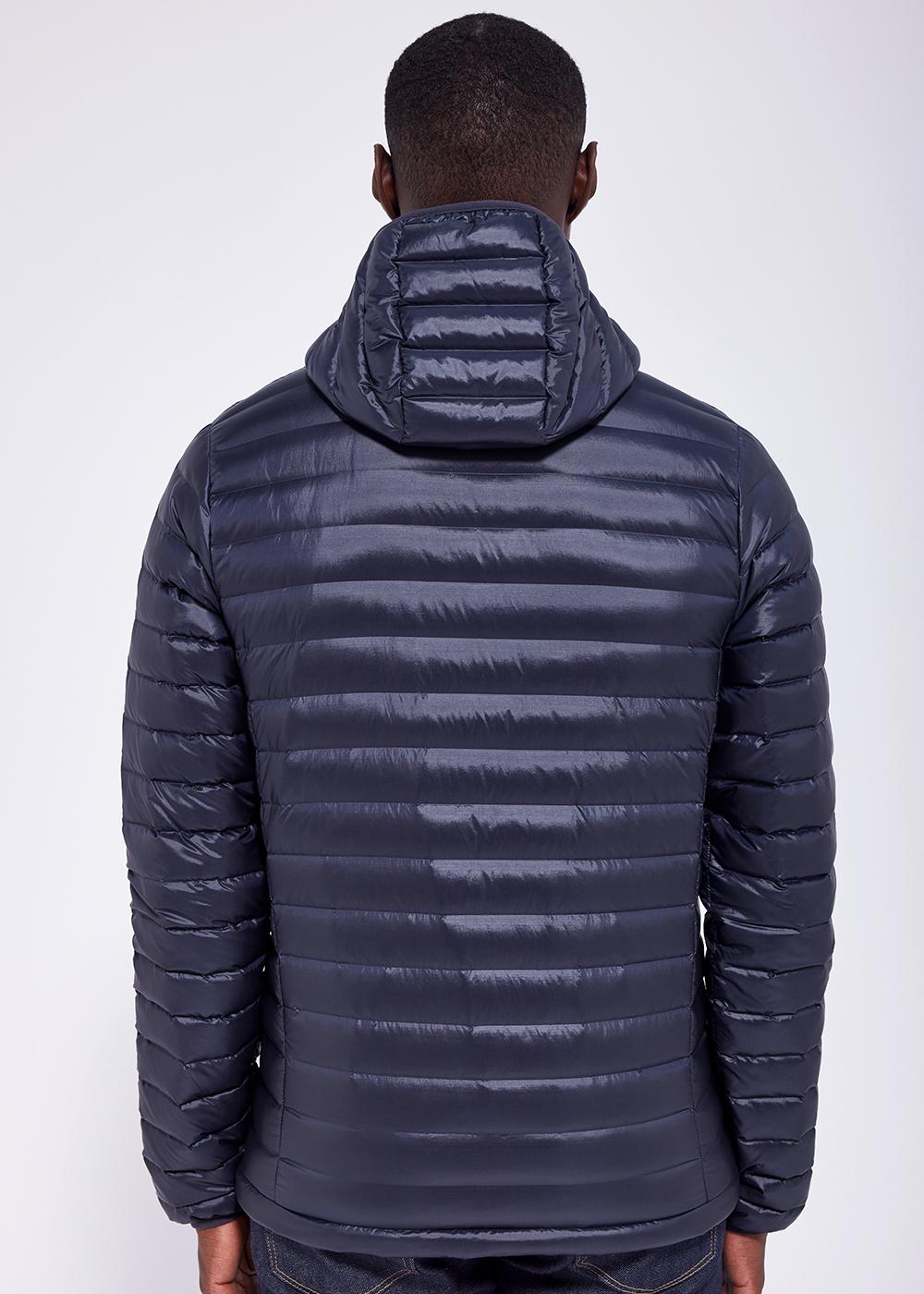 Bruce Hooded sport jacket deep-ink