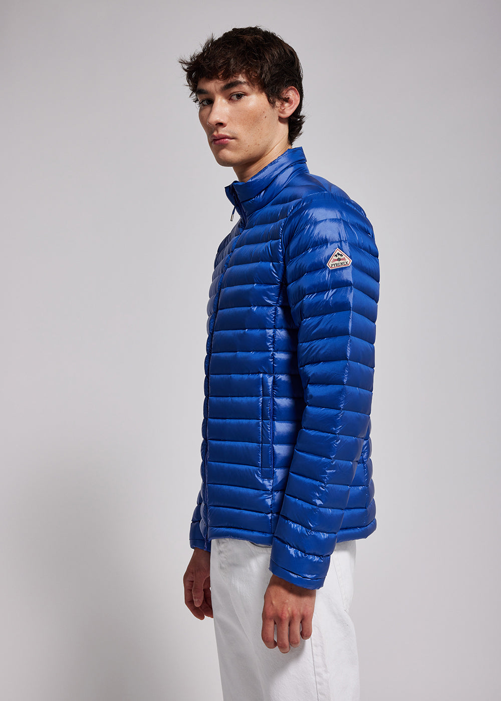 Bruce SC technical down jacket true-blue-1