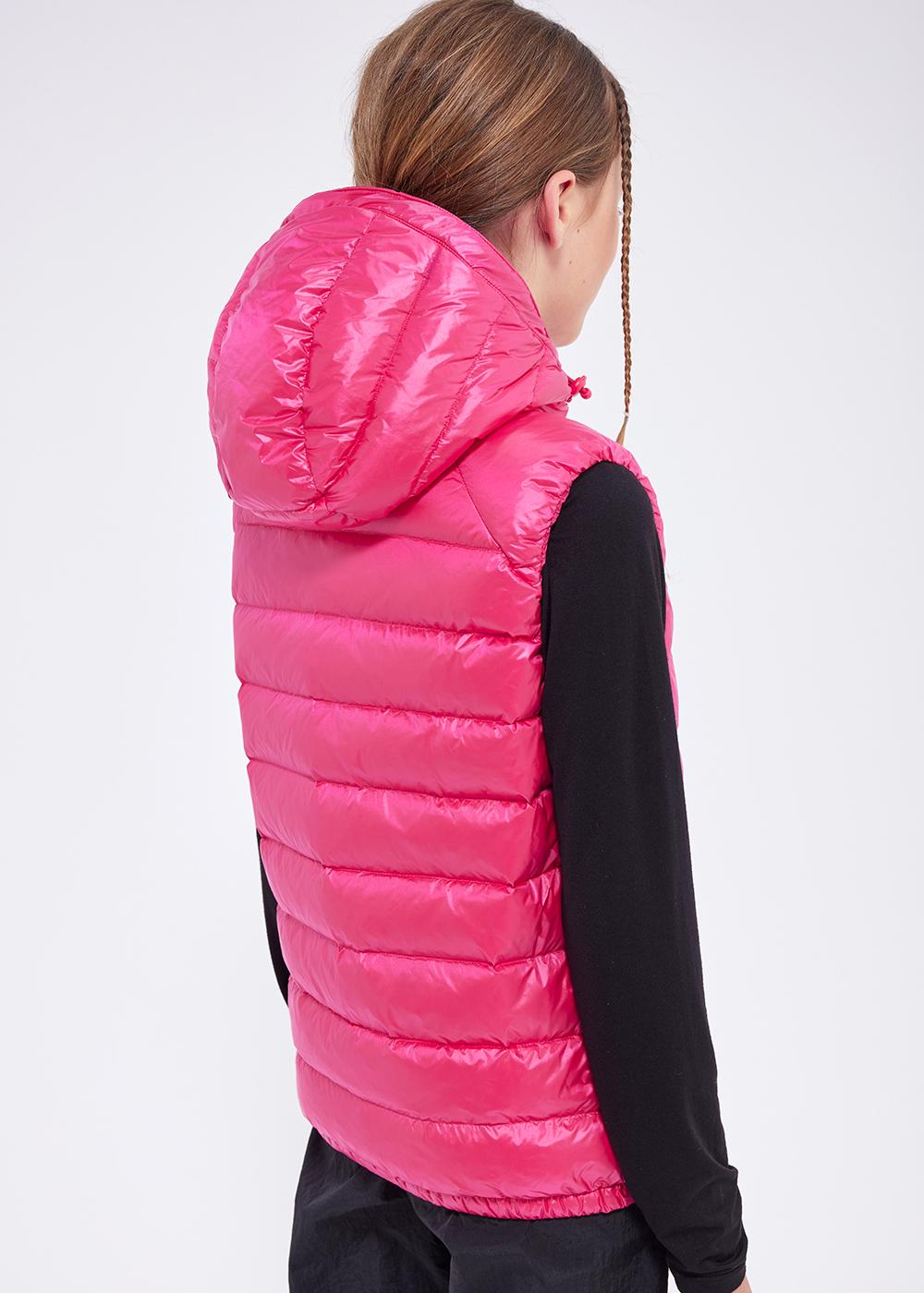 Pyrenex Cheslin Peony ärmellose Daunenjacke für Kinder