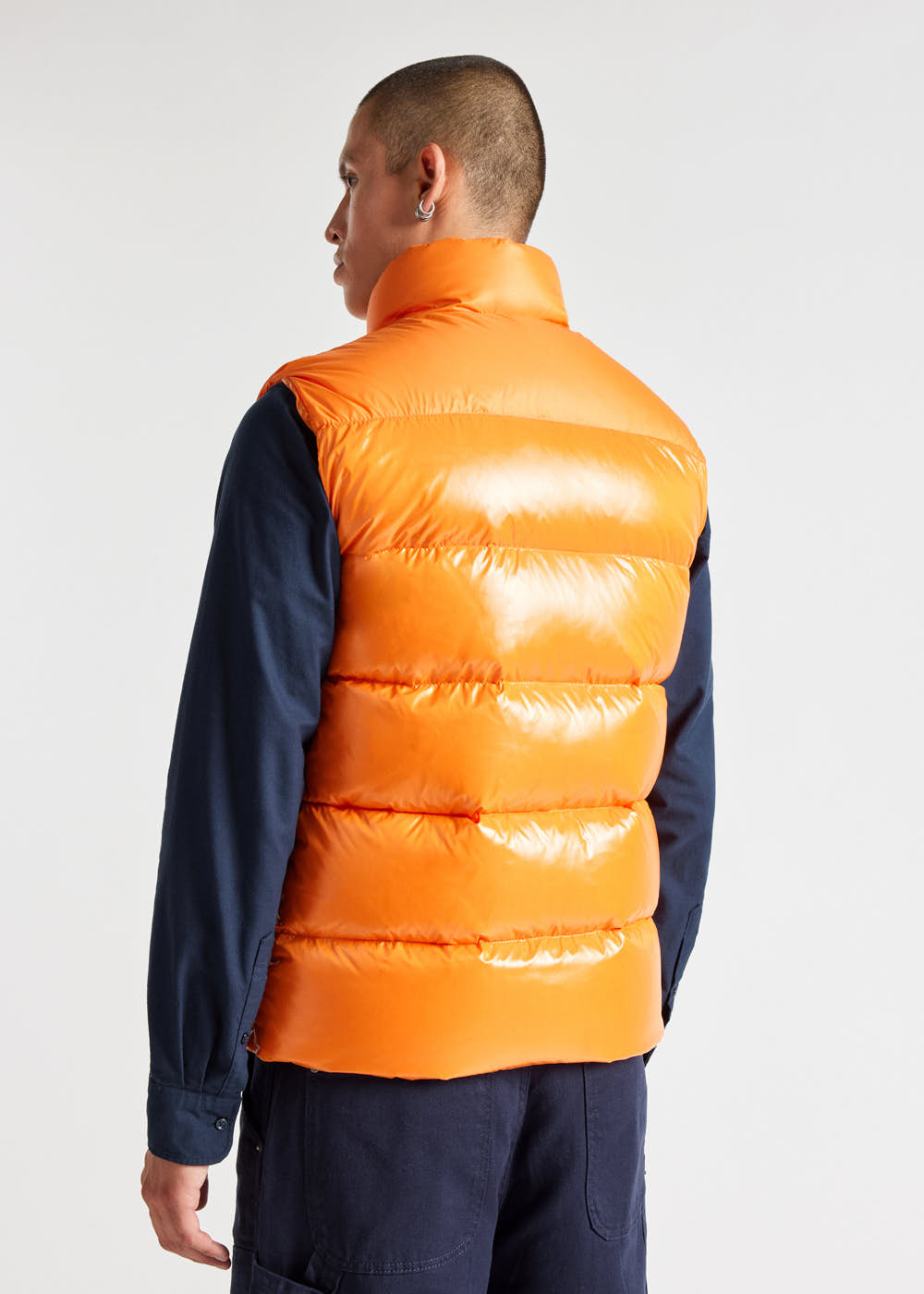 Pyrenex John unisex sleeveless down jacket clementine-7