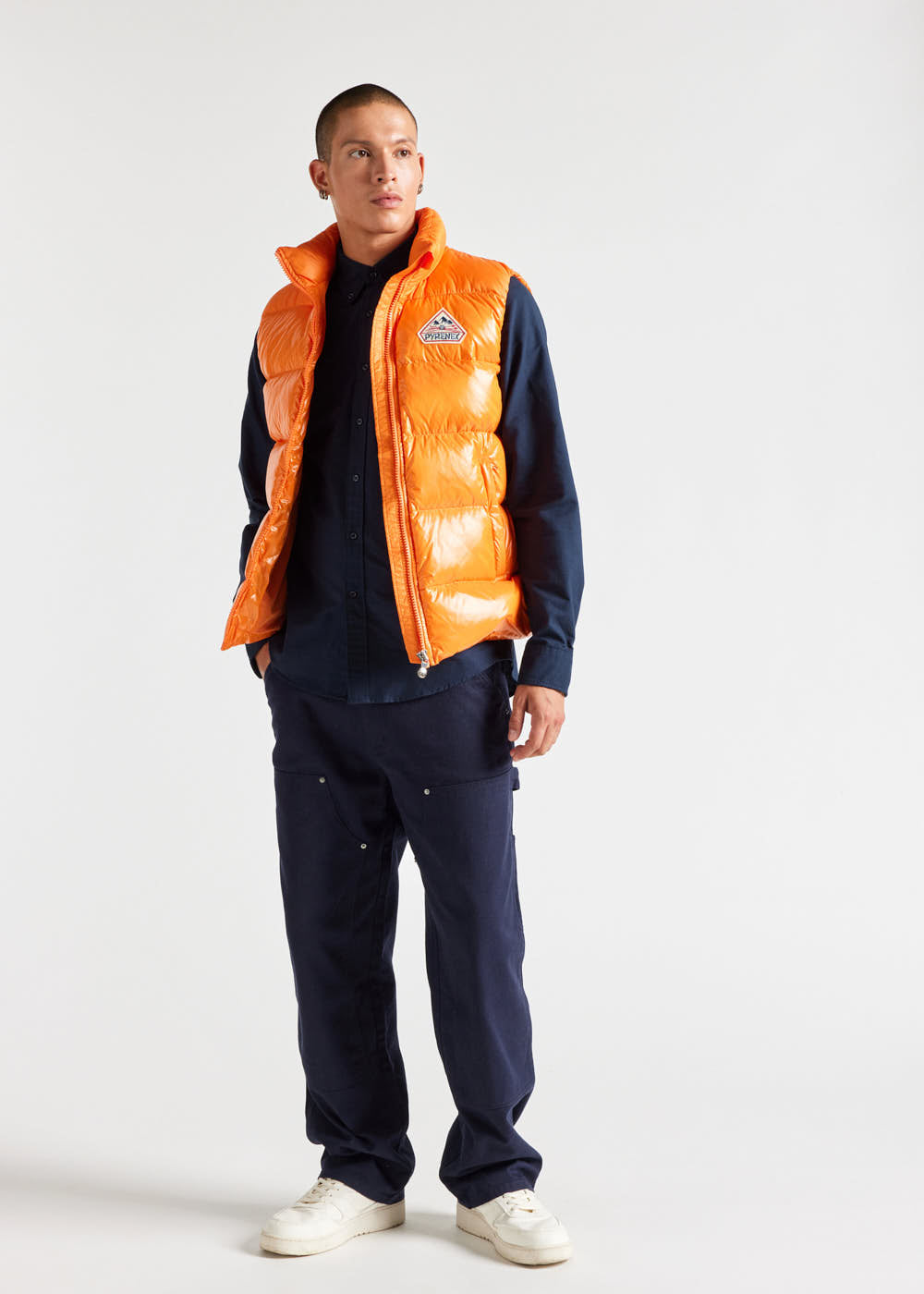 John Clementine Unisex Pyrenex ärmellose Daunenjacke-5