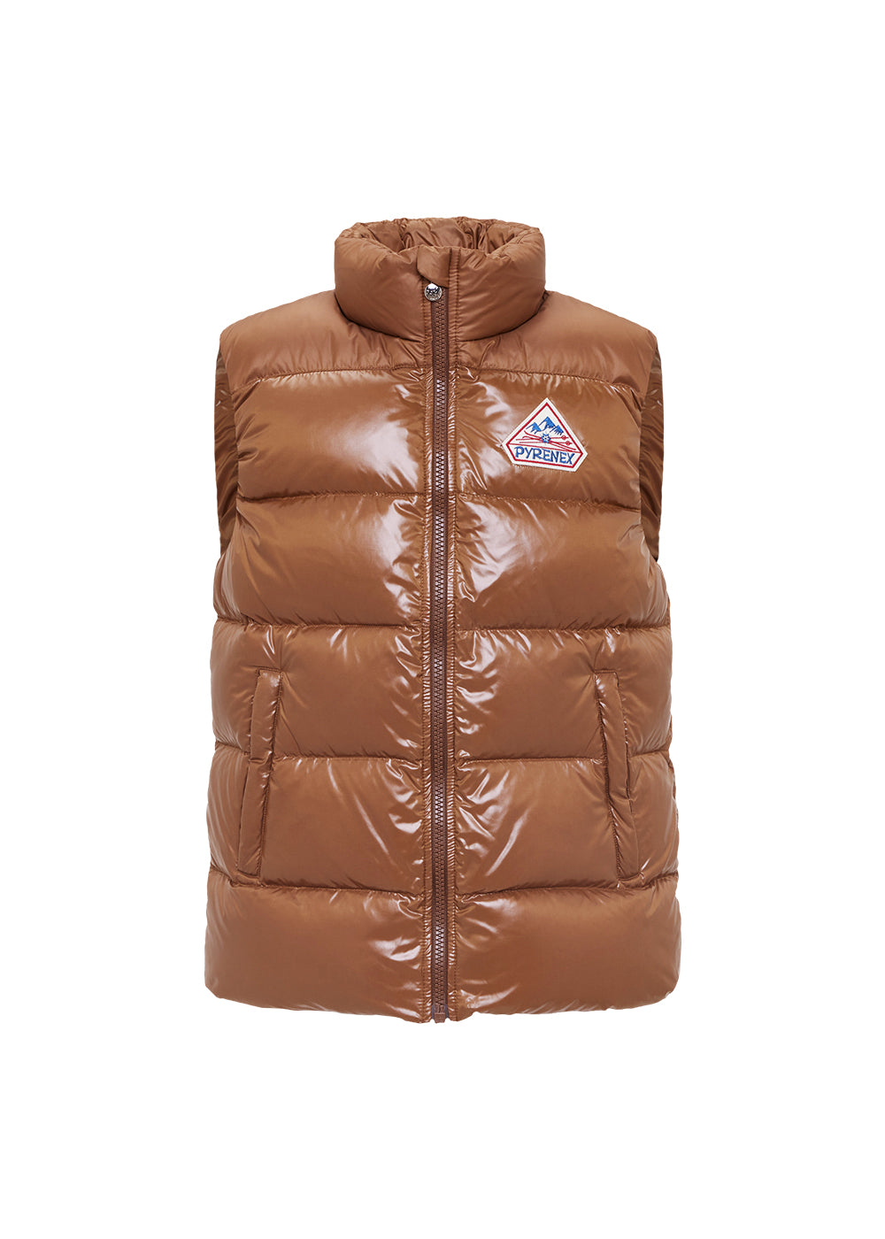 Pyrenex John unisex sleeveless down jacket terra-7