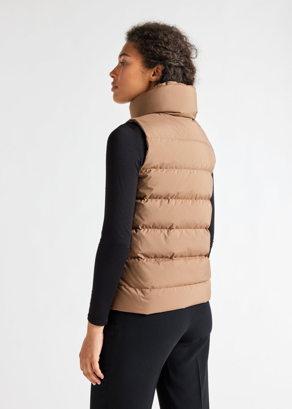 Pyrenex Spoutnic Vest Terra ärmellose Daunenjacke für Damen-3