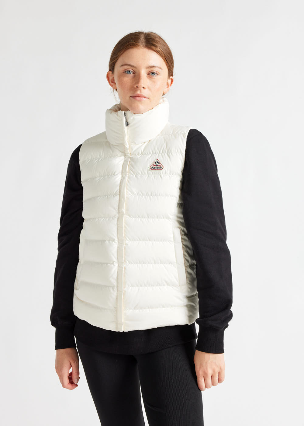 Women's Pyrenex Spoutnic Vest down gilet milk-2