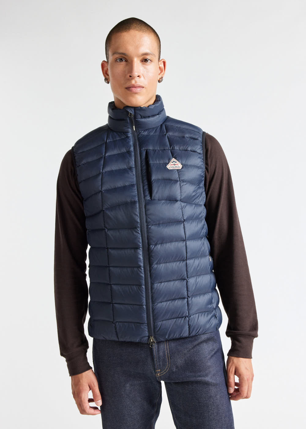 Gilet sans manche technique homme Pyrenex Zenith Vest Deep ink-9