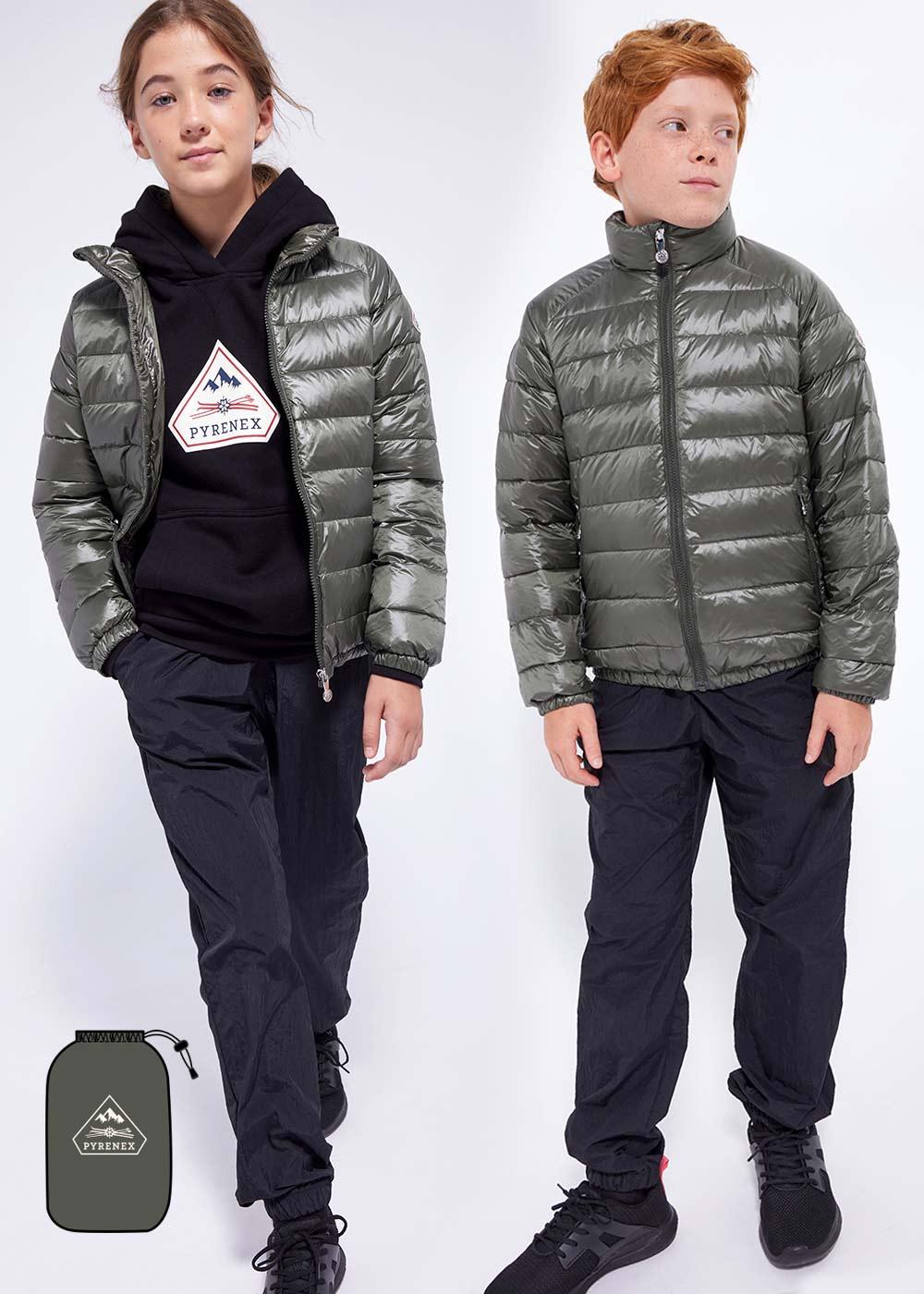 Doudoune Source pour enfants Deep khaki-1