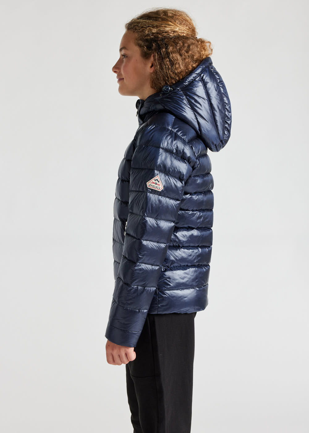 Spoutnic Shiny Kinder-Daunenjacke mit Kapuze Amiral-4