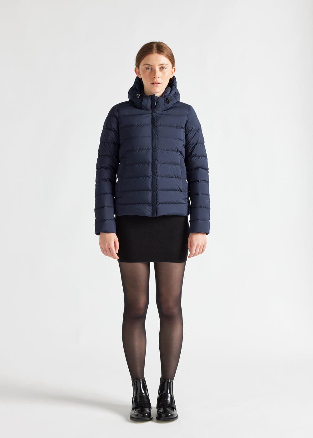 Pyrenex Spoutnic Damen-Daunenjacke mit abnehmbarer Kapuze Amiral-1