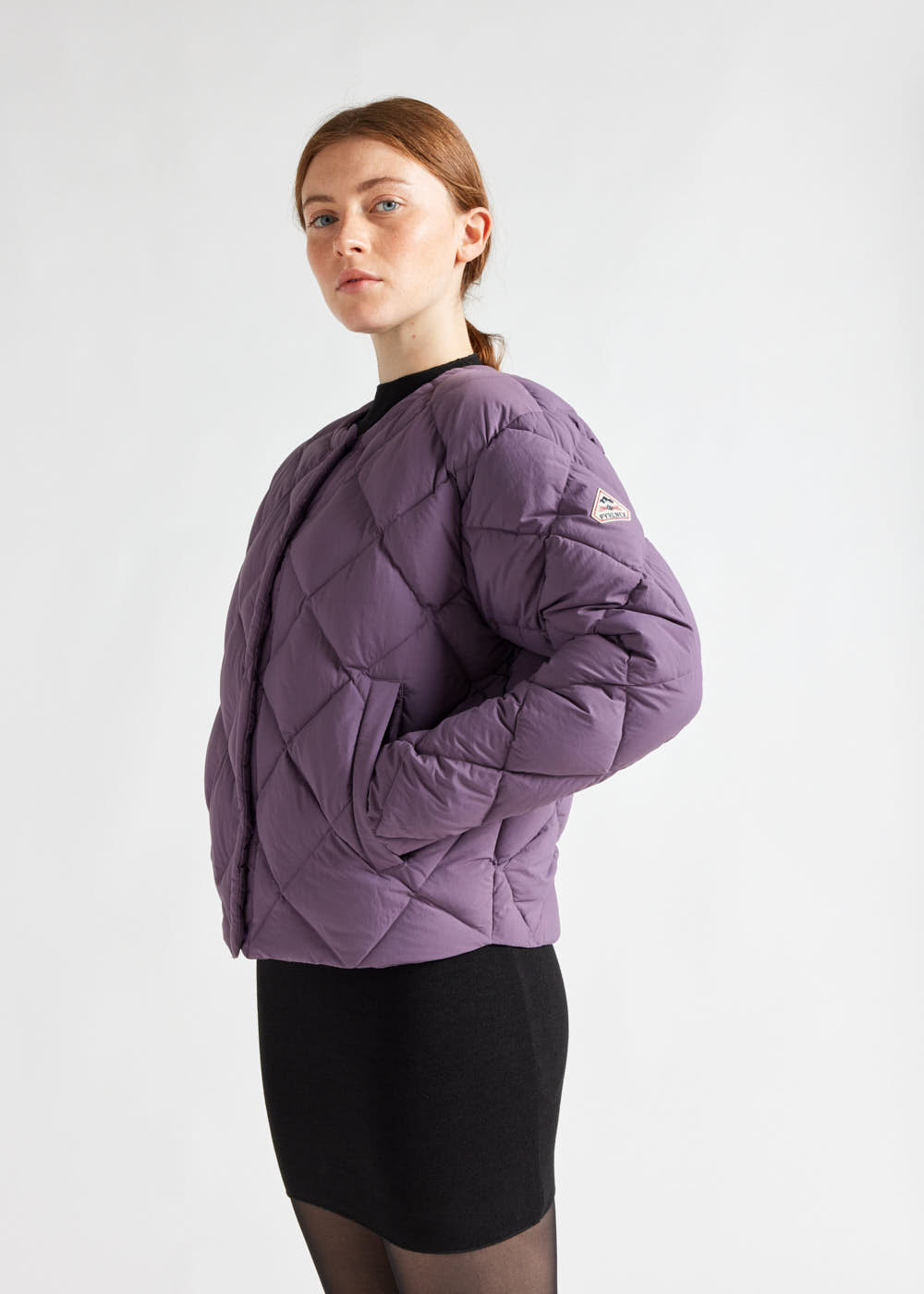 Women's Pyrenex Nacre lighweight down jacket vintage-violet-2