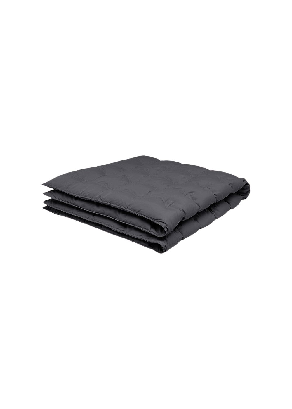 Cocooning blanket made in France in natural Caresse down Pyrenex EN