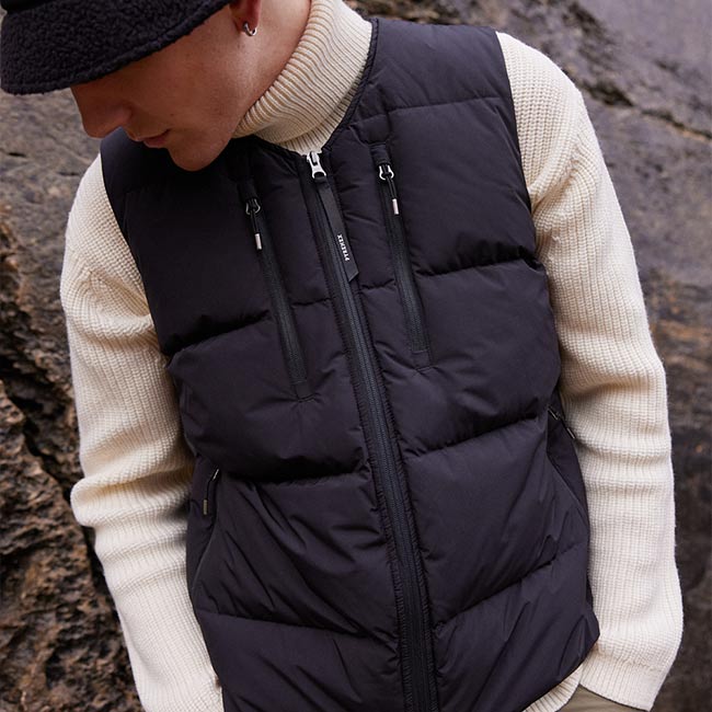 doudoune sans manche noire