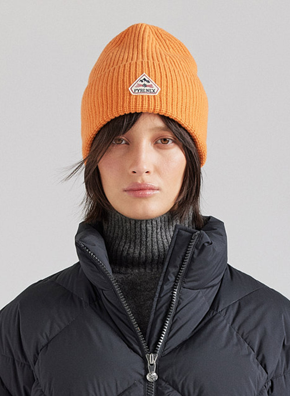 Bonnet Pyrenex Gomma orange-2