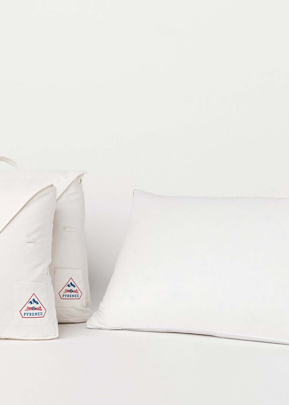 Pyrenex Morzine flat natural down pillow-6