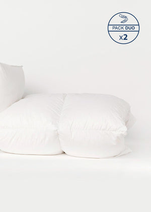 Pack edredón dúo de verano blanco 