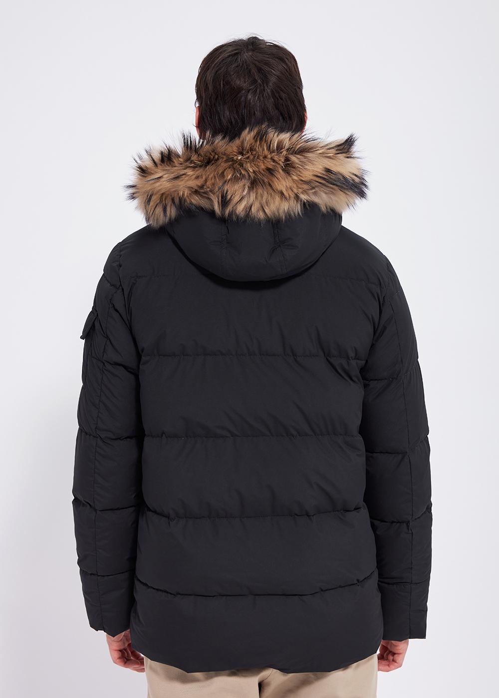 Authentic down parka black